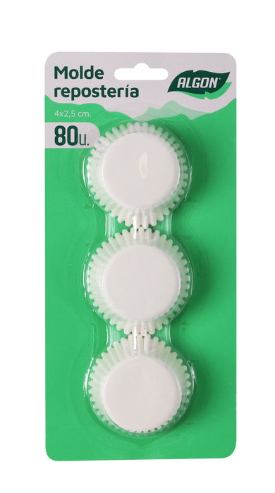 Algon Set-80 Molde para Magdalena 4 x 2.5 cm (24 Unidades)