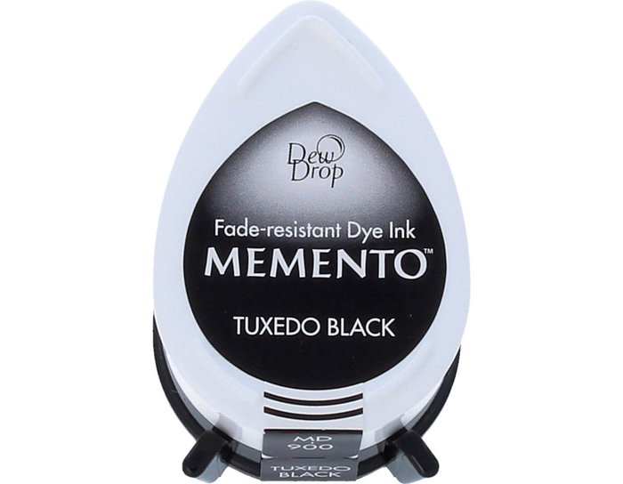 Tsukineko Almohadilla de tinta MEMENTO negro esmoquin translúcida 32x50mm Tsukineko Almohadilla de tinta MEMENTO negro esmoquin translúcida 32x50mm