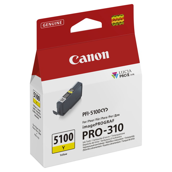 Canon PFI-5100 Y Amarillo