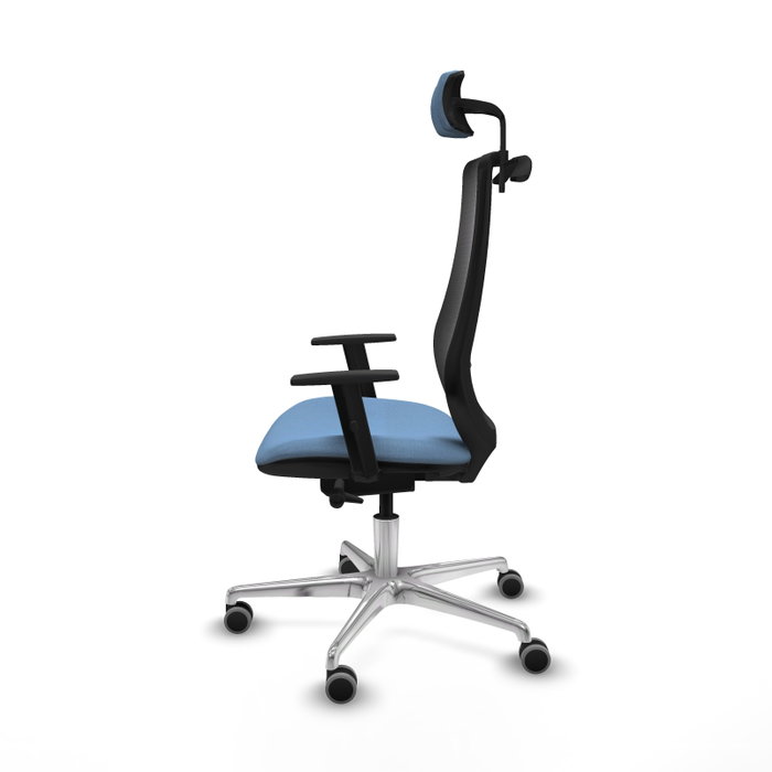 PIQUERAS Y CRESPO Silla de oficina Mardos Azul cielo/Negro PIQUERAS Y CRESPO Silla de oficina Mardos Azul cielo/Negro