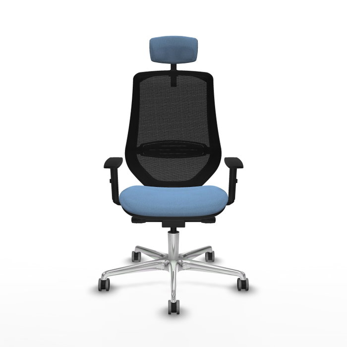 PIQUERAS Y CRESPO Silla de oficina Mardos Azul cielo/Negro PIQUERAS Y CRESPO Silla de oficina Mardos Azul cielo/Negro