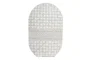 DKD Home Decor Jarrón de Resina Blanco 18x6x28 cm