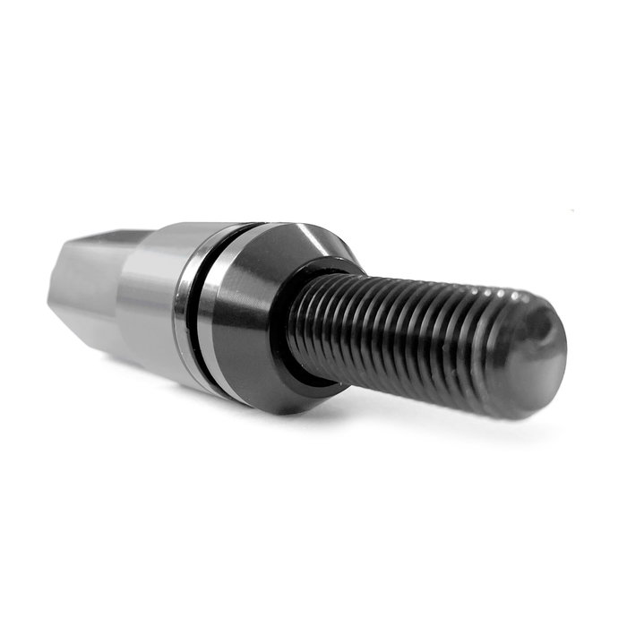 Omp Juego de 20 Tornillos de Rueda Speed M12x1.5 con Protector Plata