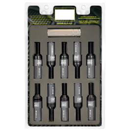 Omp Juego de 20 Tornillos de Rueda Speed M12x1.5 con Protector Plata