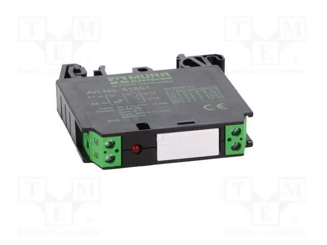 MURRELEKTRONIK RMM11/24 Relé de instalación monoestable 24VAC/24VDC 5A MURRELEKTRONIK RMM11/24 Relé de instalación monoestable 24VAC/24VDC 5A