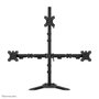Neomounts Tischhalterung Triple para pantallas de 10-32''