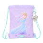 Bolsa Mochila con Cuerdas Frozen Spirit Lila 26 x 34 x 1 cm