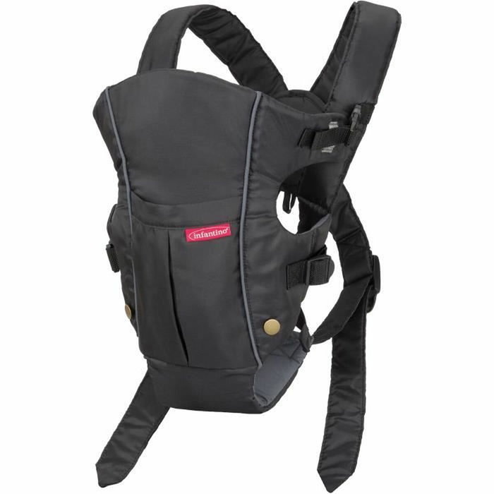 Infantino Mochila Porta Bebé Swift Ergonómica Negro/Azul Infantino Mochila Porta Bebé Swift Ergonómica Negro/Azul