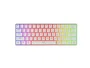Genesis Thor 660 G2 RGB Blanca Gateron Brown Teclado Mecánico QWERTY USB-C con Retroiluminación RGB