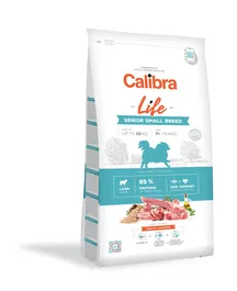 Calibra Dog Life Senior Small Breed Alimento para Perros Senior de Razas Pequeñas con Cordero 1,5 kg
