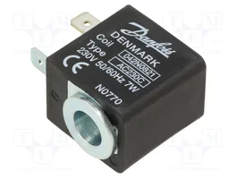 DANFOSS Bobina de electroválvula 230VAC 7W 9mm