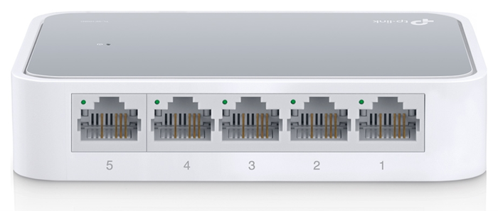 TP-Link TL-SF1005D Switch No Administrado Fast Ethernet 5 Puertos 10/100 Blanco TP-Link TL-SF1005D Switch No Administrado Fast Ethernet 5 Puertos 10/100 Blanco