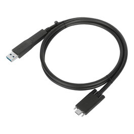 Targus ACC1133GLX Cable Docking 1 m USB-C a USB-C (USB 3.2 Gen 1) con Adaptador USB-A, Negro
