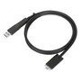 Targus ACC1133GLX Cable Docking 1 m USB-C a USB-C (USB 3.2 Gen 1) con Adaptador USB-A, Negro