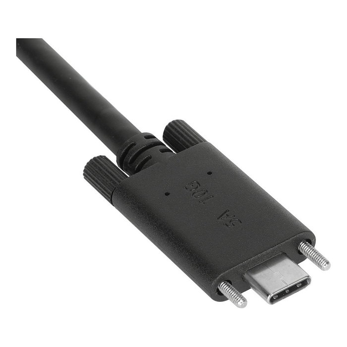 Targus ACC1133GLX Cable Docking 1 m USB-C a USB-C (USB 3.2 Gen 1) con Adaptador USB-A, Negro