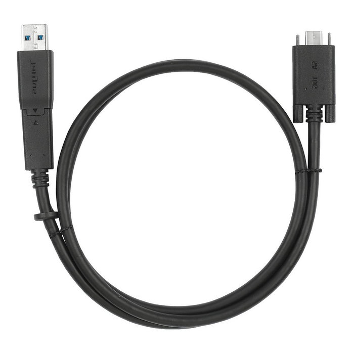 Targus ACC1133GLX Cable Docking 1 m USB-C a USB-C (USB 3.2 Gen 1) con Adaptador USB-A, Negro