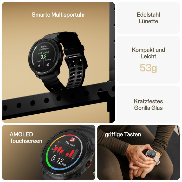 Polar Vantage M3 Night Black