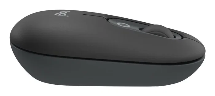 Logitech 920-013118 POP Icon Combo - Kit Teclado y Ratón Bluetooth Inalámbrico Universal QWERTY Español Mini Grafito con Teclas Programables y Material Reciclado