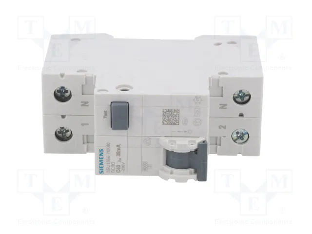 SIEMENS 5SU1356-7KK40 RCBO 40A 30mA Tipo A 1+N