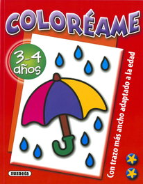 Coloréame 3-4 años, Susaeta, Equipo - SUSAETA EDICIONES