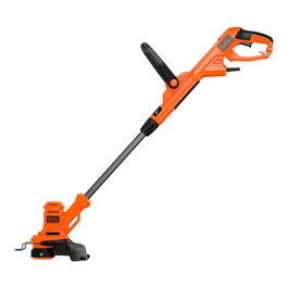 Black+Decker Cortabordes Eléctrico 450 W Ø25 cm con Cable - Sistema AFS Alimentación Automática, Mástil Telescópico, Empuñadura Auxiliar, Trim & Edge