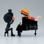Banpresto Figura One Piece World Collectable Log Stories Monkey D. Luffy y Brook 8 cm
