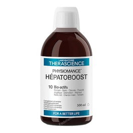 THERASCIENCE Physiomance Hepatoboost 500Ml. Mantenimiento Hepático y Digestiones Pesadas