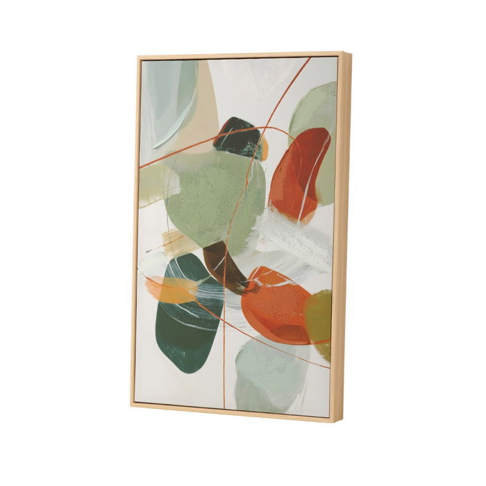 DKD Home Decor Cuadro Lienzo Abstracto 60x3,2x90 Surtido de 2
