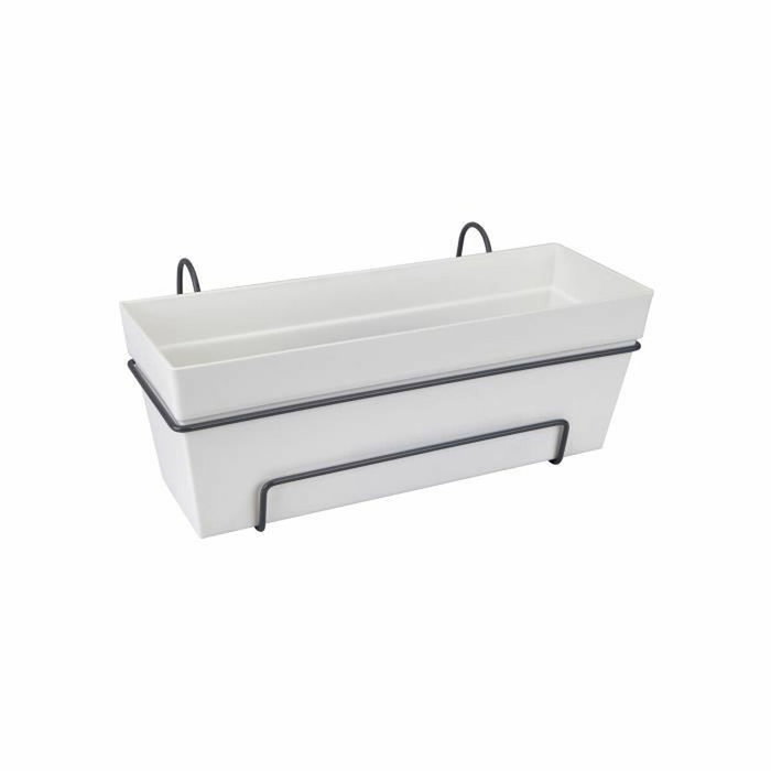 Elho Jardinera de ventana Urban Loft Allin1 50cm blanco Elho Jardinera de ventana Urban Loft Allin1 50cm blanco