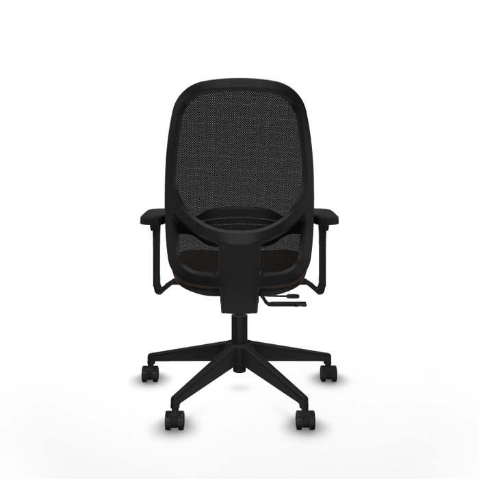 PIQUERAS Y CRESPO Silla de oficina Cilanco con mecanismo Sincro/Traslack Marrón oscuro y Negro PIQUERAS Y CRESPO Silla de oficina Cilanco con mecanismo Sincro/Traslack Marrón oscuro y Negro