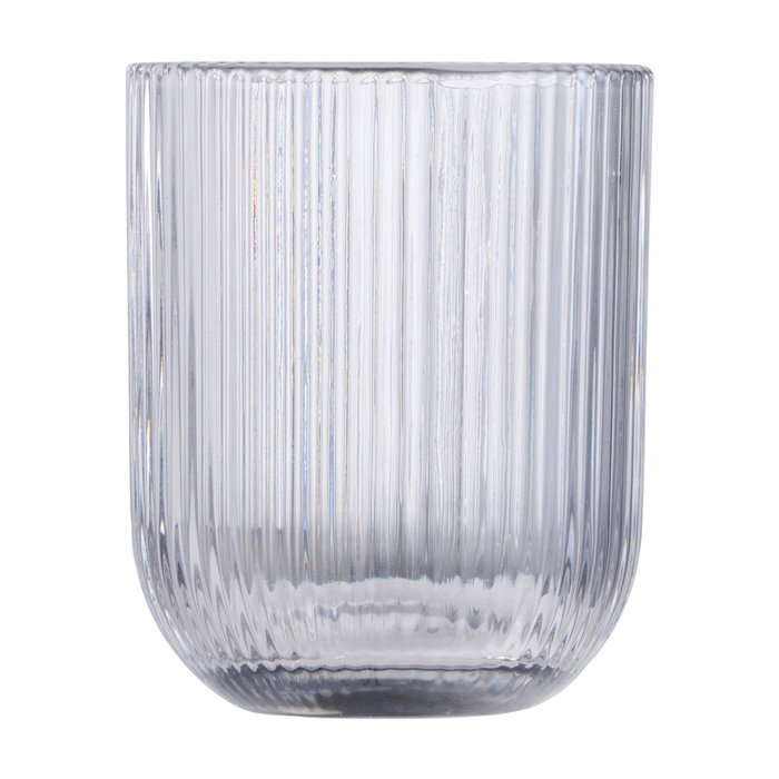 Day Vaso Rayas de Vidrio 260 ml Apto Lavavajillas Decorativo