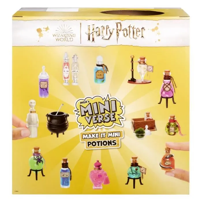 MGA's Miniverse MINIVBOXHP - Miniverso Harry Potter - Caja Completa con 15 Mini Pociones para Crear - Juego de Ocio Creativo para Niños a Partir de 8 Años