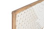 DKD Home Decor Cabecero Cama Moderno Blanco Natural 4 x 80 x 160 cm