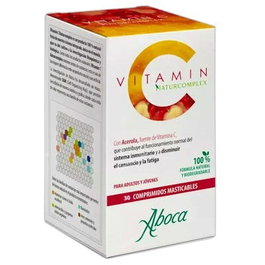 ABOCA Vitamin C Naturcomplex 30 Comp Mast - Suplemento de Vitamina C con Complejo Natural