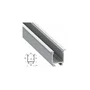 Perfil Aluminio Tipo W 2,02M