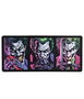 Wondee Alfombrilla Raton Joker XXL 900x400 mm Repelente Agua Bordes Cosidos Base Goma Antideslizante