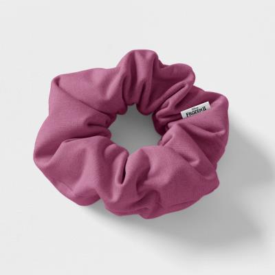 Accesorios Pelo Coletero De Tela 3 Piezas Frozen Fucsia