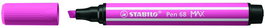 Rotulador Fibra Stabilo Pen 68 Max Heliotropo (Set de 5)
