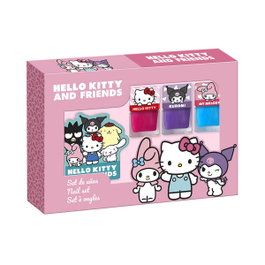 Lorenay Hello Kitty and Friends Estuche de Uñas 3 pz