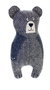 Hunter Juguete Oso Billund 23 cm Gris, Peluche Sostenible para Mascotas con Poliéster y Lana Reciclada