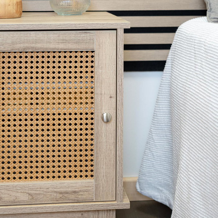 Mesilla con Puerta Rejilla Moa Vinthera 48 X 40 X 60 cm Mesilla con Puerta Rejilla Moa Vinthera 48 X 40 X 60 cm