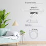 GSC Evolution Aro redondo empotrable compacto LED Lumati 4W Blanco