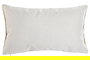 DKD Home Decor Naturechic23 Cojín Shabby Blanco y Natural 50 x 15 x 30 cm