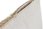 DKD Home Decor Naturechic23 Cojín Shabby Blanco y Natural 50 x 15 x 30 cm