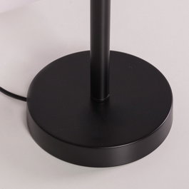 Greenice Lámpara de Mesa Porbandar con Pantalla de Ratán