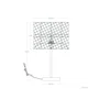 Lámpara de Mesa Porbandar SKD-T1020 Ratán