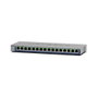 NETGEAR GS116GE Switch de Red Gigabit Ethernet No Administrado L2, 16 Puertos (10/100/1000), Con Calidad de Servicio QoS, VLAN y Montaje de Escritorio, Color Negro