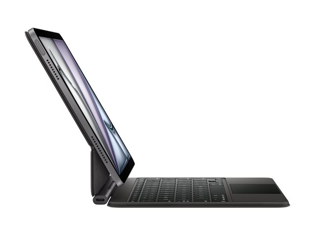 Apple Magic Keyboard Negro con Panel Táctil y Trackpad QWERTY Español para iPad Air