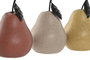 DKD Home Decor Decoración de Porcelana Pera Mate Surtida
