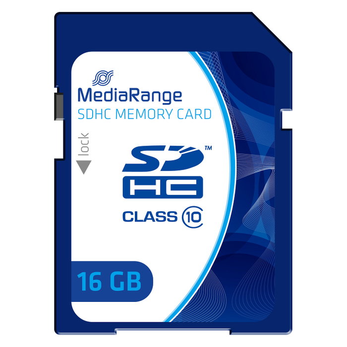 MEDIARANGE MediaRange MR963 SDHC 16 GB Azul